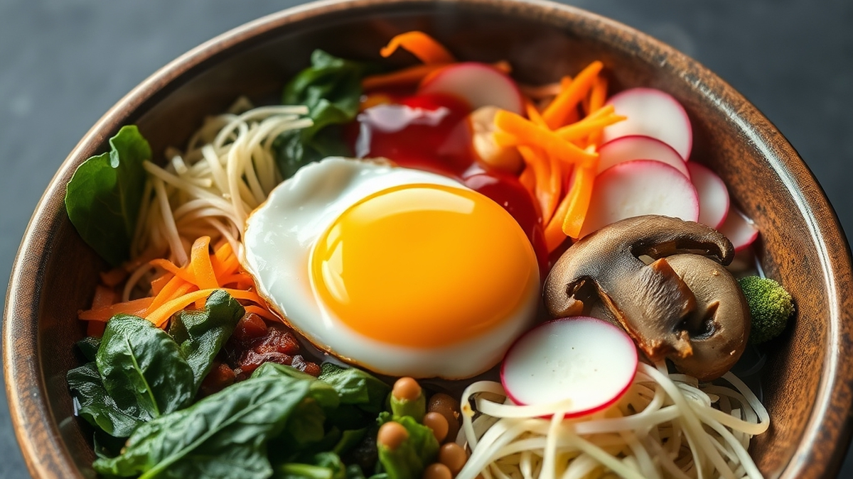 Bibimbap: A Reflection of Korean Balance and Seasonal Ingredients