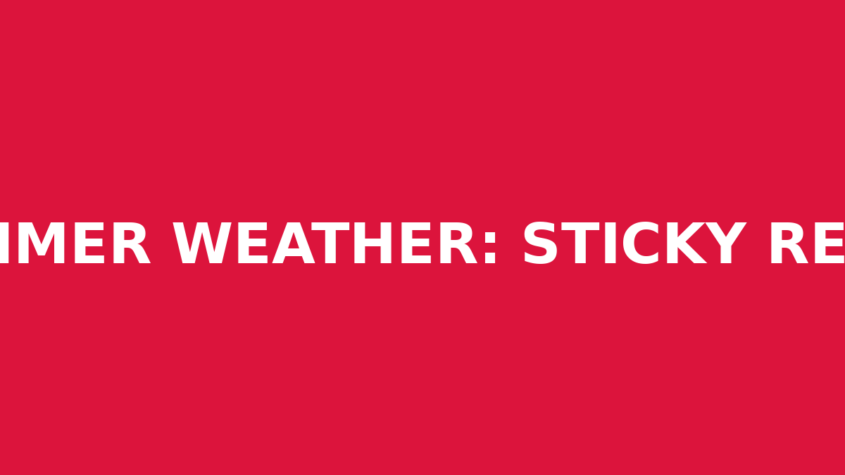 Must-Know Korean Words for Summer Weather - Sticky Reality: Mudeomji (무더위) and Sseup-hada (습하다)
