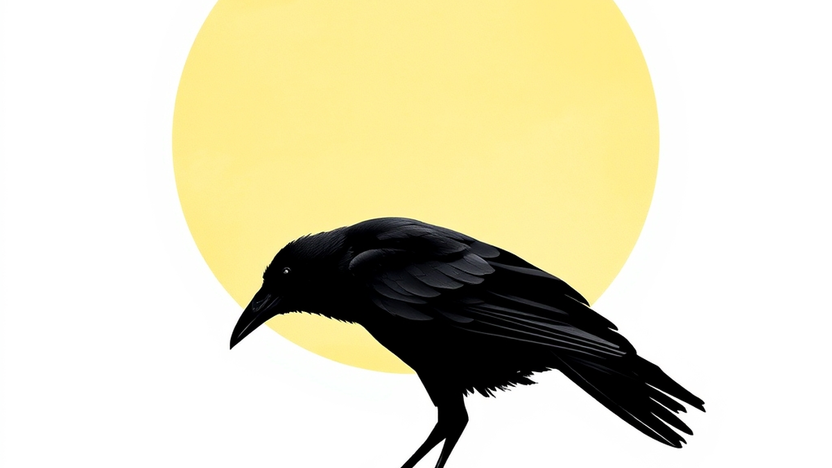 Samjok-o: The Three-Legged Crow of Ancient Skies - Distinguishing the Symbol from Common Birds