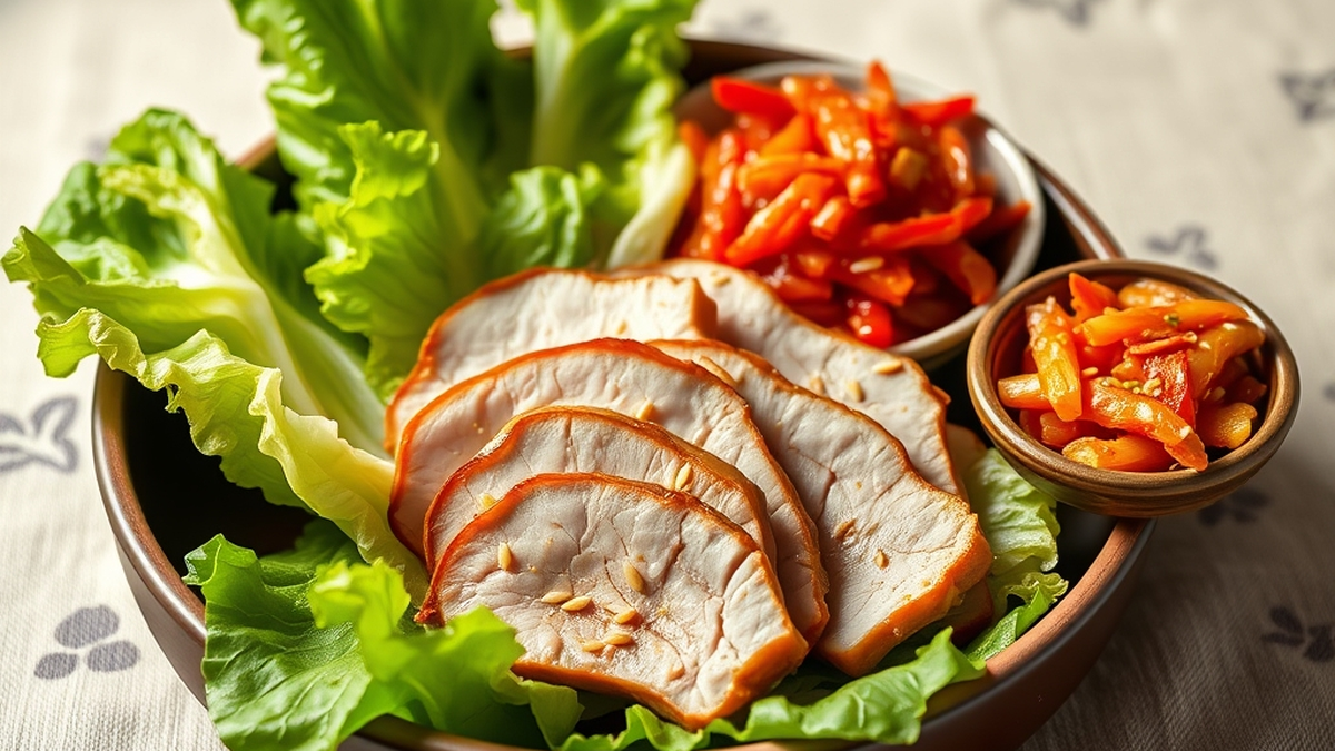The Cultural Significance of ‘Bossam’ and Lettuce Wraps - The Communal Table and the Language of Luck