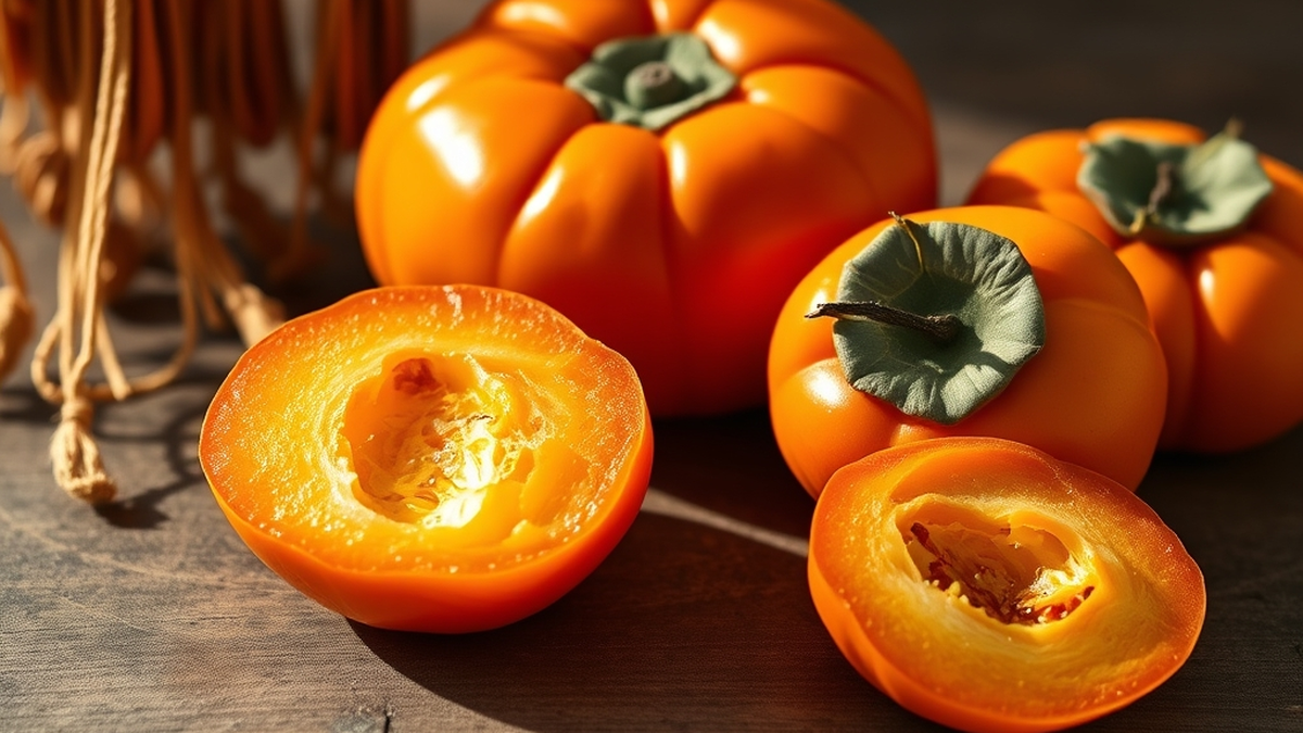 The Season of Persimmons: From Sweet Fruit to Dried Snacks