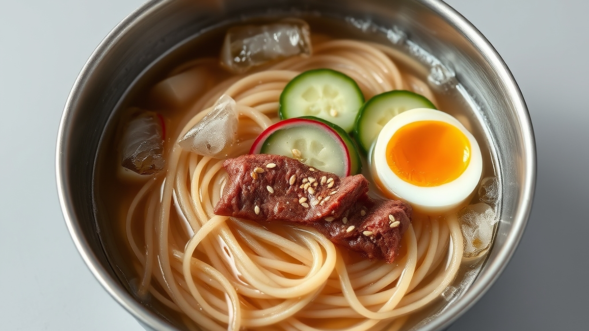 The World of Naengmyeon: Cold Noodles as a Culinary Science - The Temperature Debate: To Ice or Not to Ice