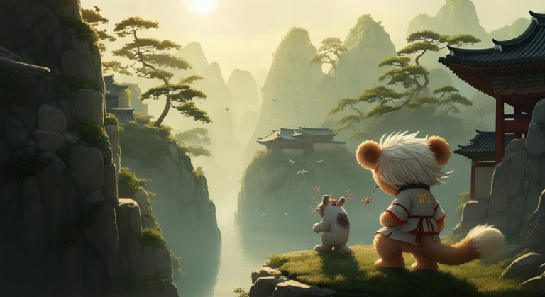 Duffy the Haechi: A Korean Myth Story